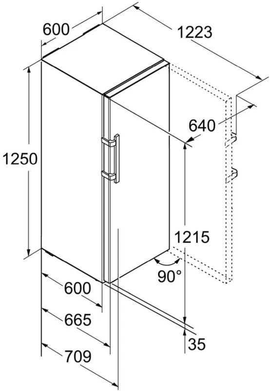 Холодильник Liebherr B 2830 1-нокамерн. белый (однокамерный)
