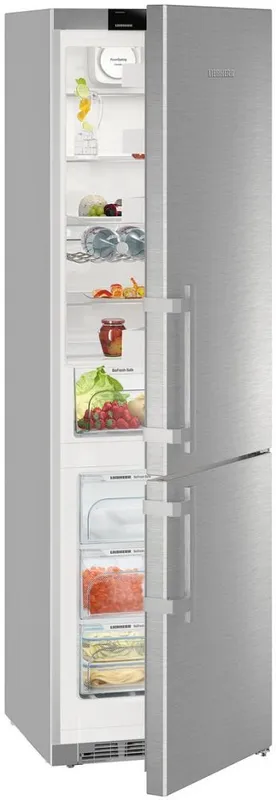 Холодильник Liebherr CNef 4835 серебристый (двухкамерный)