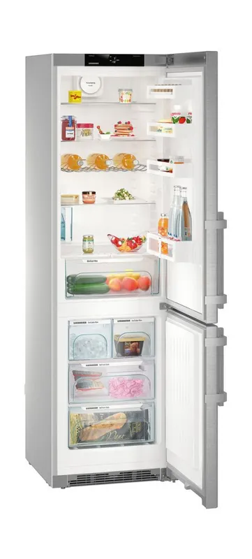 Холодильник Liebherr CNef 4845 серебристый (двухкамерный)