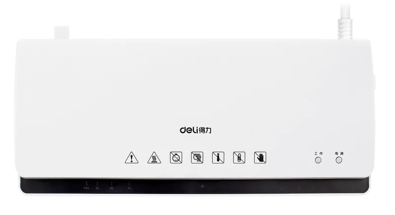 Ламинатор Deli 3897 серый A4 (50-125мкм) 35см/мин