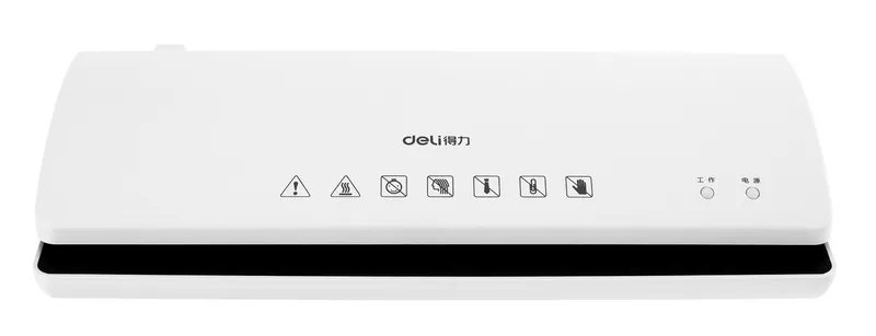 Ламинатор Deli 3897 серый A4 (50-125мкм) 35см/мин