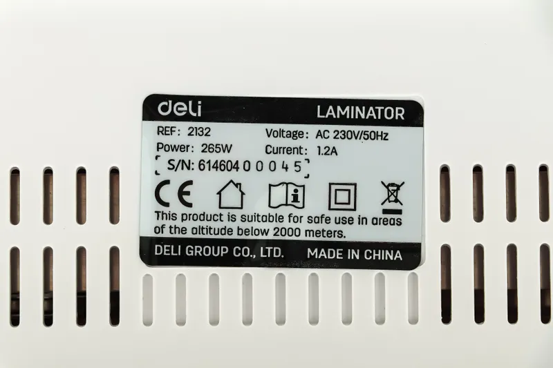 Ламинатор Deli E2132 A4 (70-100мкм) 22см/мин реверс