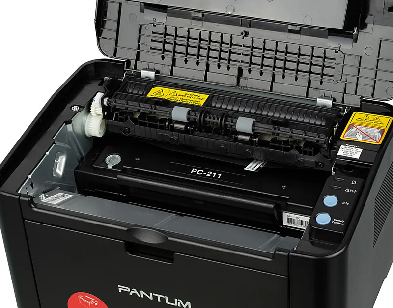 Лазерный монохромный принтер Pantum P2500, Printer, Mono laser, А4, 22 ppm (max 15000 p/mon), 600 MHz, 1200x1200 dpi, 128 MB RAM, paper tray 150 pages, USB, start. cartridge 1600 pages (black)