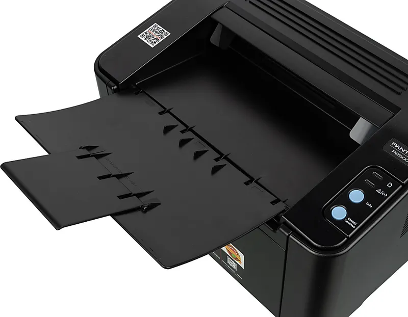 Лазерный монохромный принтер Pantum P2500, Printer, Mono laser, А4, 22 ppm (max 15000 p/mon), 600 MHz, 1200x1200 dpi, 128 MB RAM, paper tray 150 pages, USB, start. cartridge 1600 pages (black)