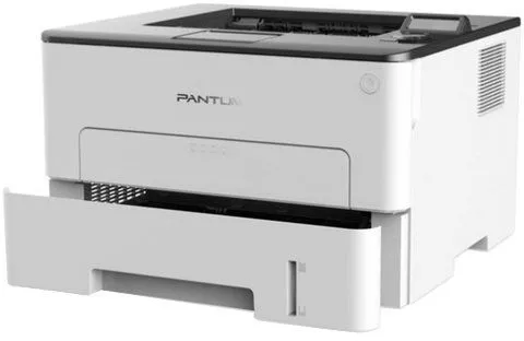 Лазерный монохромный принтер Pantum P3300DN, Printer, Mono laser, А4, 33 ppm (max 60000 p/mon), 350 MHz, 1200x1200 dpi, 256 MB RAM, PCL/PS, Duplex, paper tray 250 pages, USB, LAN, start. cartridge 6000 pages (grey)