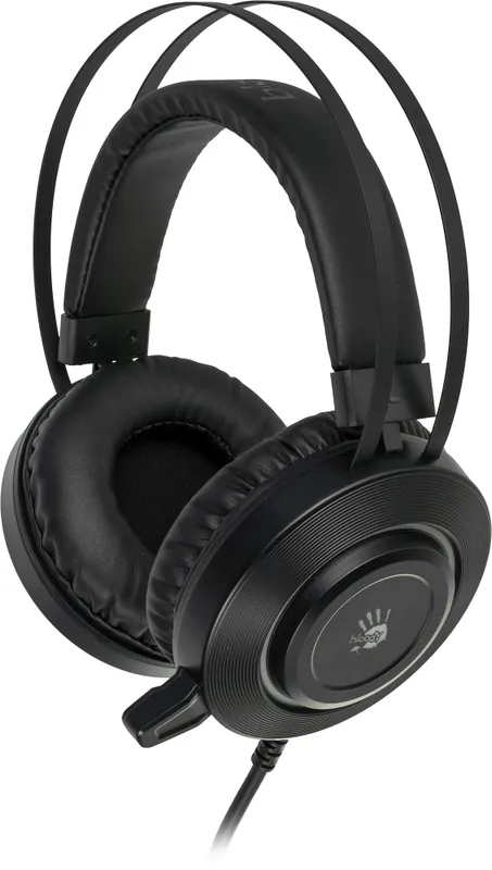 Наушники с микрофоном A4Tech Bloody G521 черный 2.3м мониторные USB оголовье (G521 (BLACK))