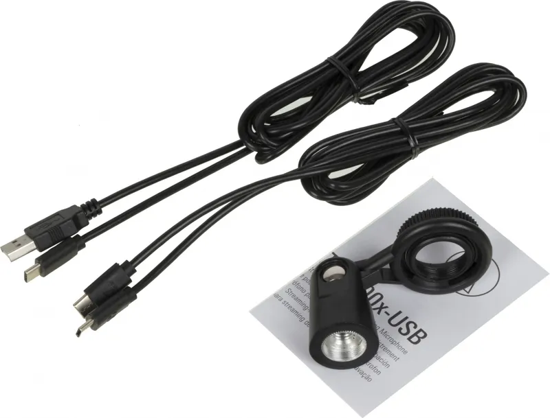 Микрофон проводной Audio-Technica ATR2500x-USB 2м черный