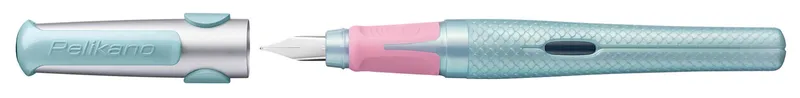 Ручка перьев. Pelikan School Pelikano Magic Ocean (PL815949) бирюзовый M сталь нержавеющая для правшей блистер (1шт)