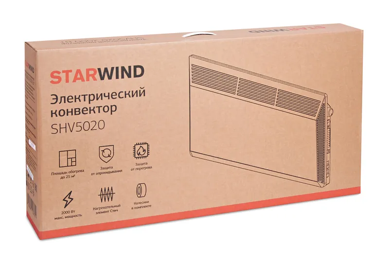 Конвектор Starwind SHV5020 2000Вт белый
