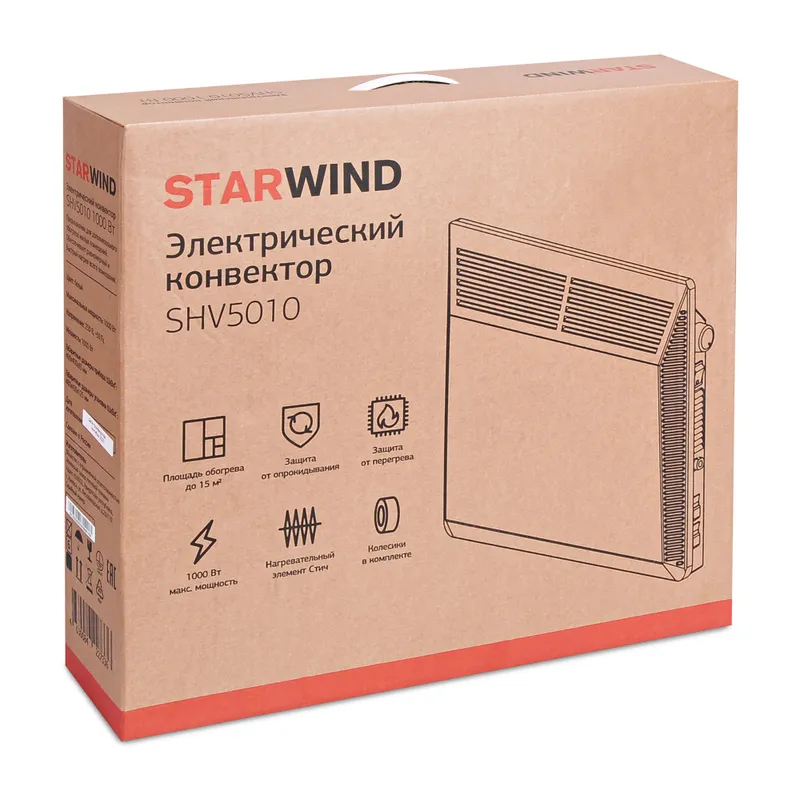 Конвектор Starwind SHV5010 1000Вт белый
