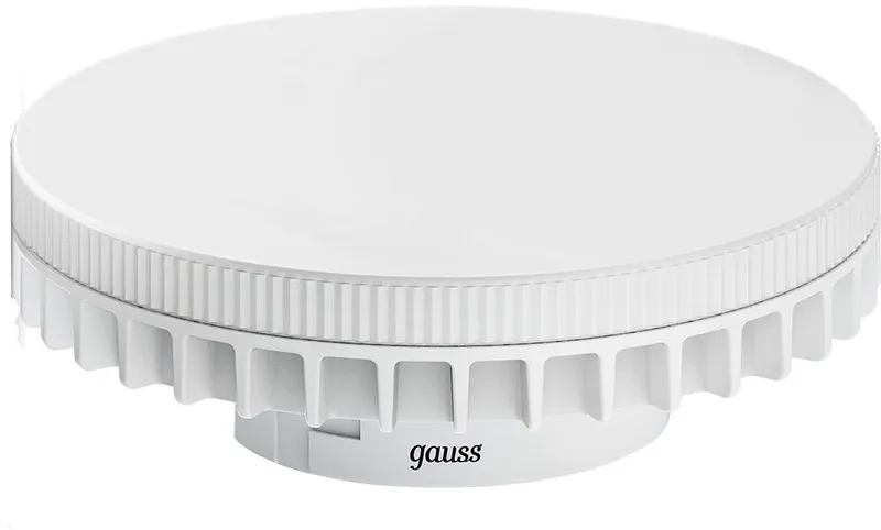 Лампа светодиодная Gauss 12Вт цок.:GX70 таблетка 220B 3000K св.свеч.бел.теп. Tablet (упак.:1шт) (131016112)