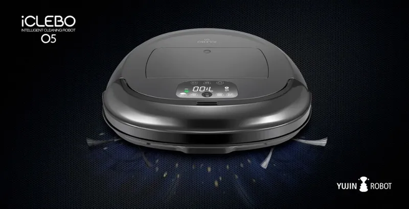Пылесос-робот iClebo O5 WiFi черный