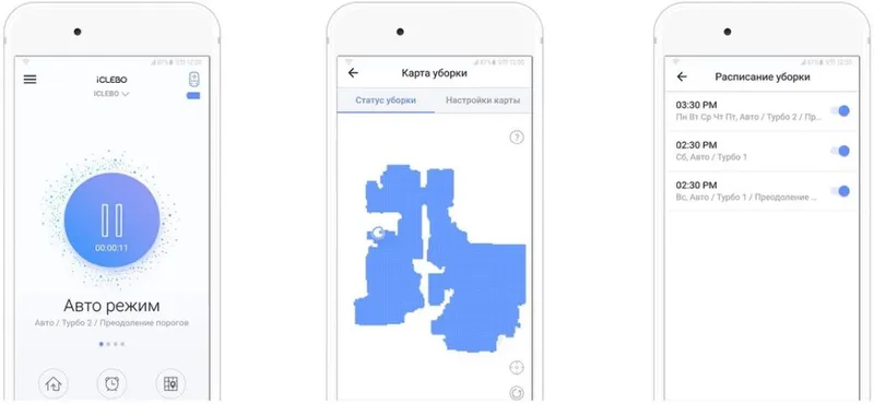 Пылесос-робот iClebo O5 WiFi черный