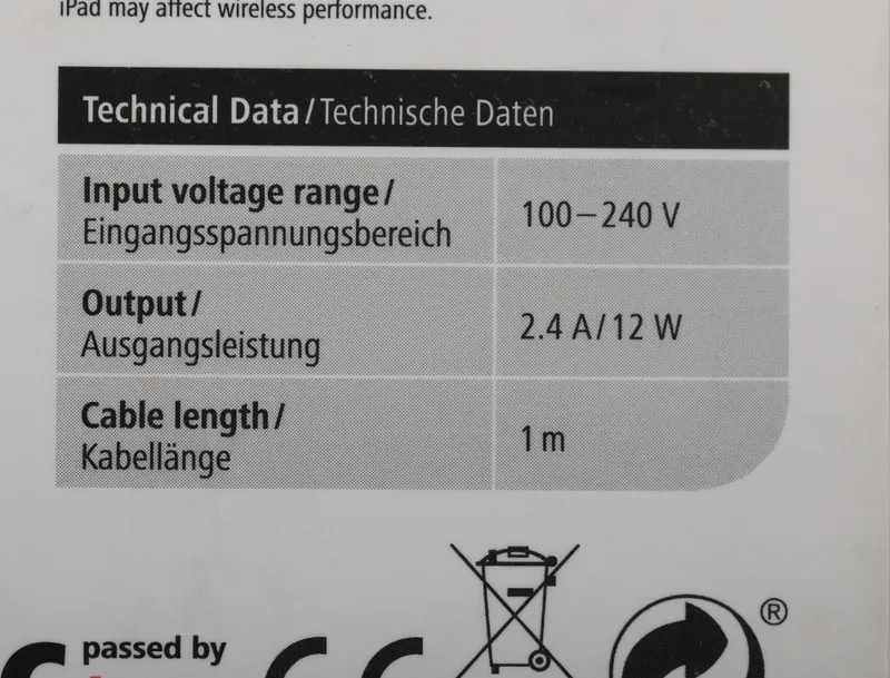 Сетевое зар./устр. Hama H-178342 2.4A для Apple белый (00178342)