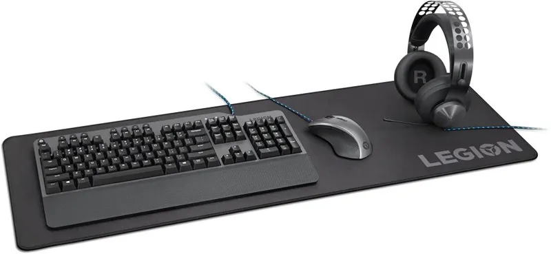Коврик для мыши Lenovo Legion Gaming XL черный 900x300x3мм (GXH0W29068)