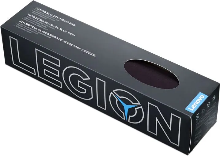 Коврик для мыши Lenovo Legion Gaming XL черный 900x300x3мм (GXH0W29068)