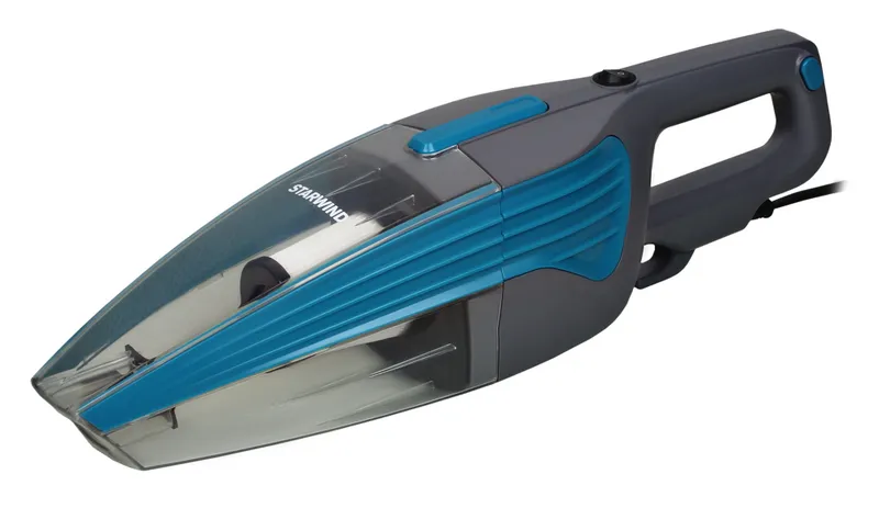Пылесос ручной Starwind SCH1250 1000Вт бирюзовый/серый