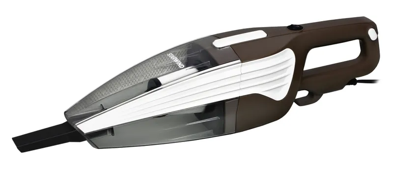 Пылесос ручной Starwind SCH1260 1000Вт коричневый/белый