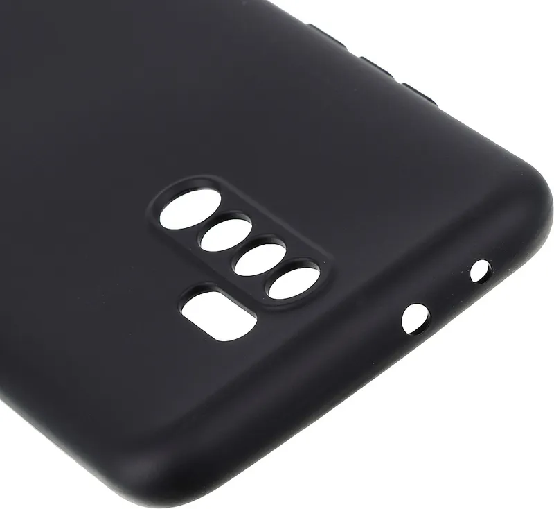 Чехол (клип-кейс) DF для Xiaomi Redmi 9 xiOriginal-12 черный (DF XIORIGINAL-12 (BLACK))