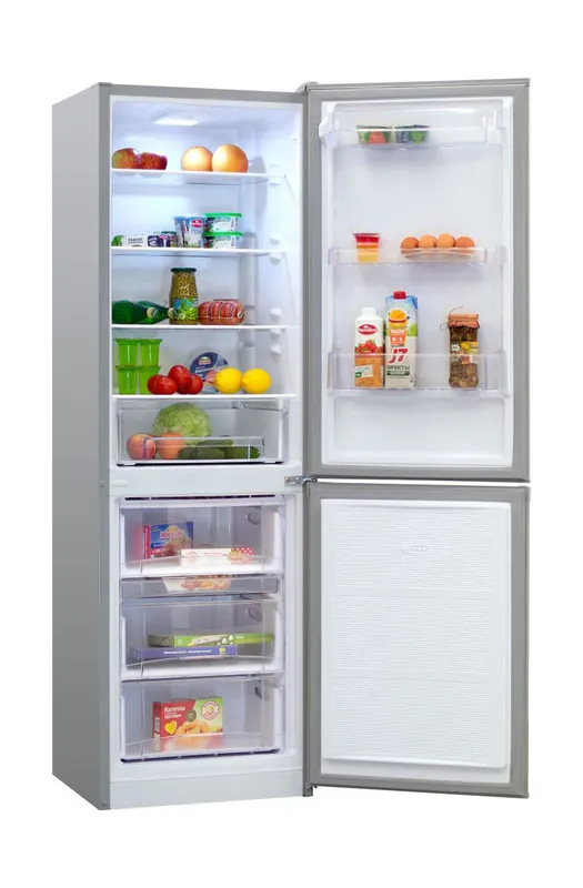 Холодильник Nordfrost NRB 152 332 серебристый металлик (двухкамерный)
