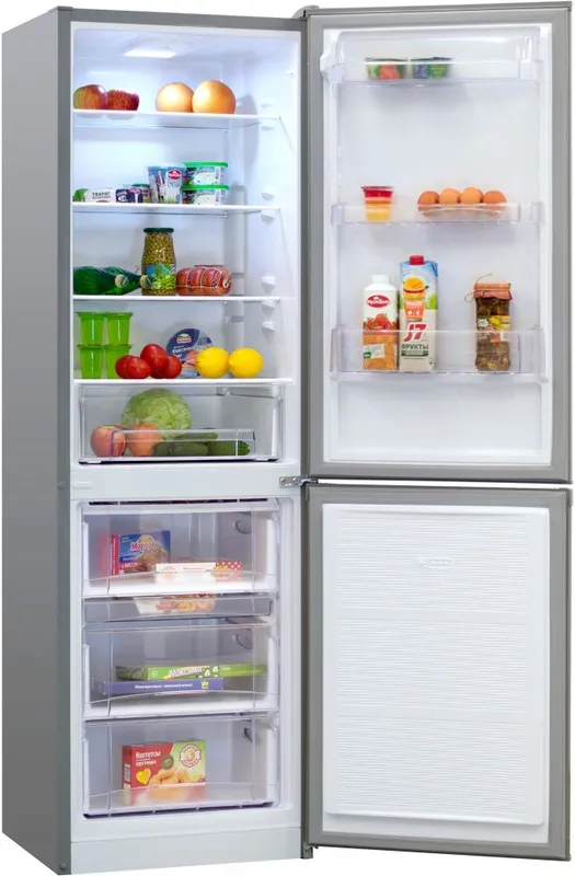 Холодильник Nordfrost NRB 152 932 нержавеющая сталь (двухкамерный)