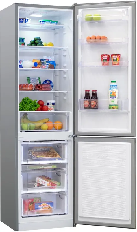 Холодильник Nordfrost NRB 154 932 2-хкамерн. нержавеющая сталь