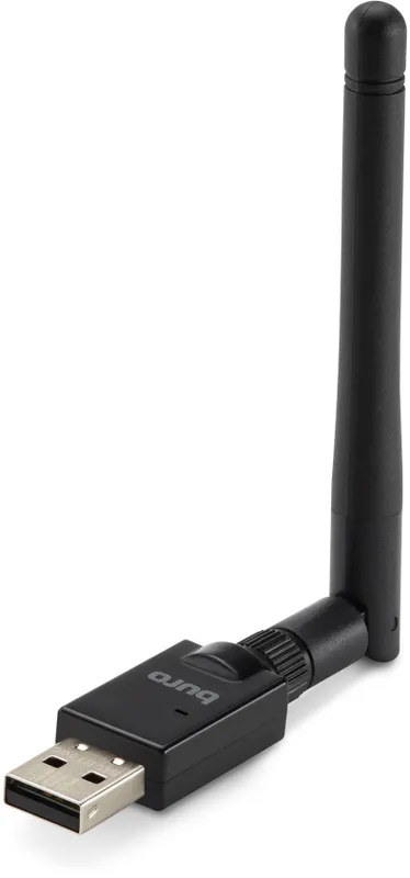 Адаптер USB Buro BU-BT50C BT5.0+EDR class 1 100м черный