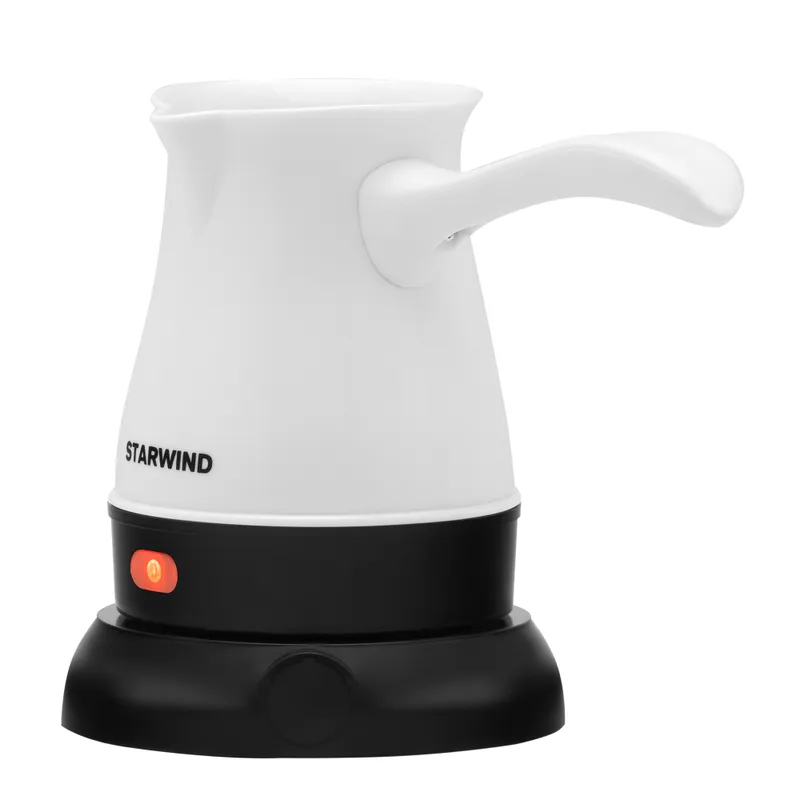 Кофеварка Электрическая турка Starwind STP3060 600Вт белый/черный