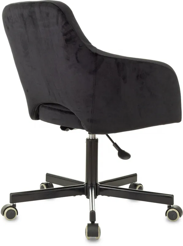 Кресло Бюрократ CH-380M черный Italia Black крестов. металл