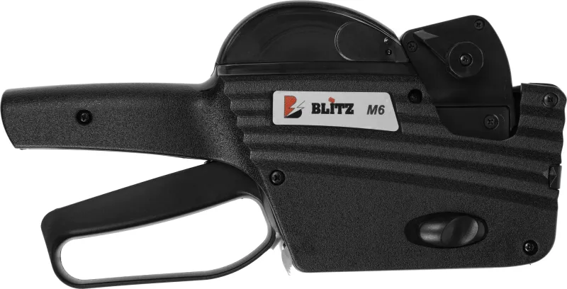 Этикет пистолет Blitz M6 однострочный волна 26x16 8 ассорти