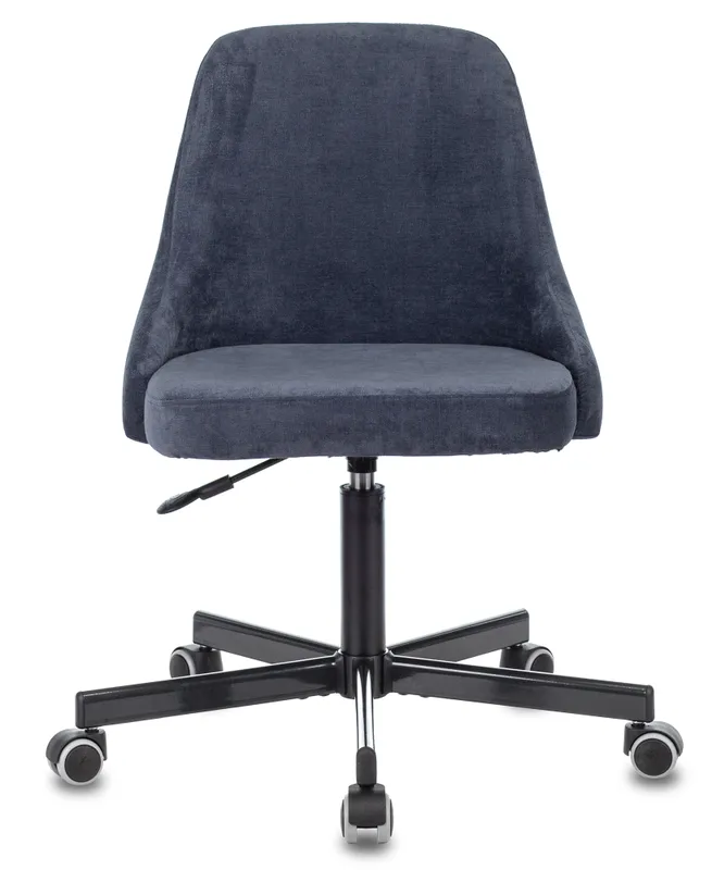 Кресло Бюрократ CH-340M темно-синий Light-27 крестов. металл