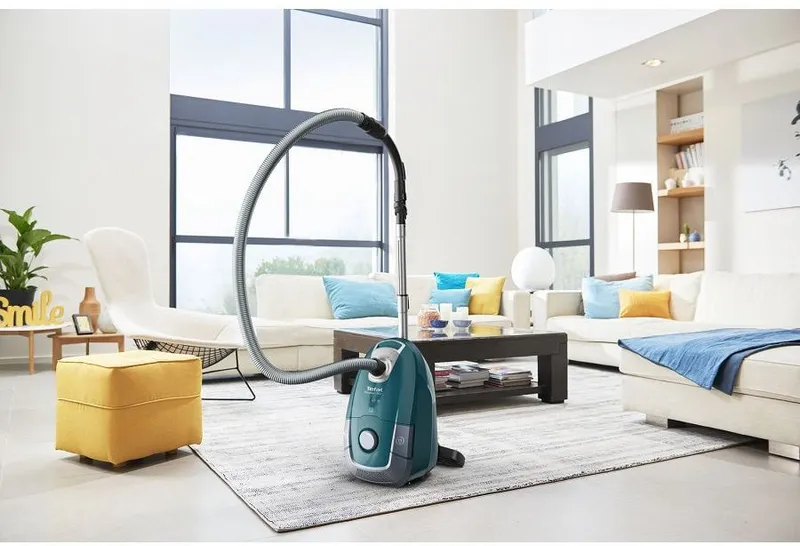 Пылесос Tefal TW3132EA 2000Вт бирюзовый/серый