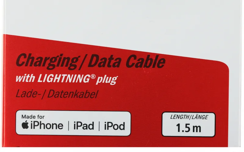 Кабель Hama 00173635 USB (m)-Lightning (m) 1.5м черный