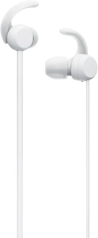Гарнитура вкладыши Sony WI-SP510 белый беспроводные bluetooth нашейный держатель (WISP510W.E)
