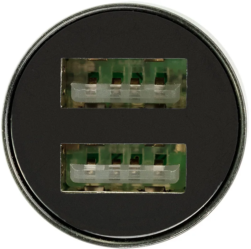 Автомобильное зар./устр. Wiiix UCC-2-37 2.4A+2.4A 2xUSB универсальное черный