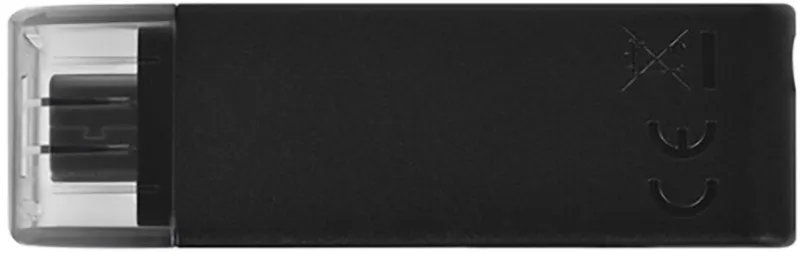 Флеш Диск Kingston 128Gb DataTraveler 70 Type-C DT70/128GB USB3.2 черный
