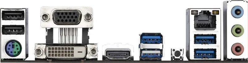 Мат. плата GIGABYTE A520M S2H, AM4, A520, 2*DDR4, D-Sub+DVI-D+HDMI,  4 SATA 6 Гб/с, M2, Audio, Gb LAN, USB 3.2, USB 2.0, COM*1 header, mATX