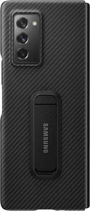 Чехол (клип-кейс) Samsung для Samsung Galaxy Z Fold2 Aramid Standing Cover черный (EF-XF916SBEGRU)