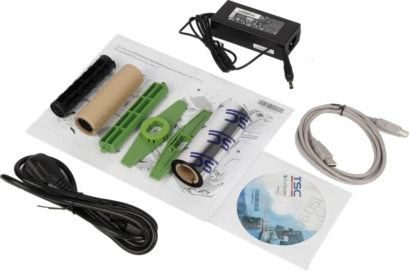 Принтер печати этикеток TSC TE200, 4", TT, 203 dpi, 6 ips, 16MB SDRAM, 8MB Flash, USB 2.0 EU