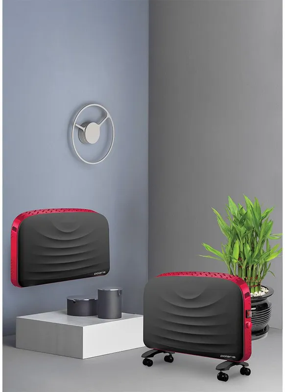 Конвектор Polaris PCH 2083 Retro 2000Вт черный/красный