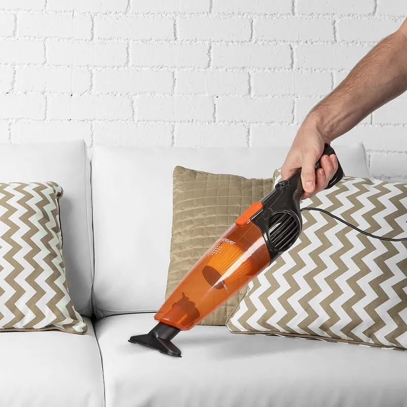 Пылесос ручной Endever Skyclean VC-277 700Вт темно-серый/оранжевый