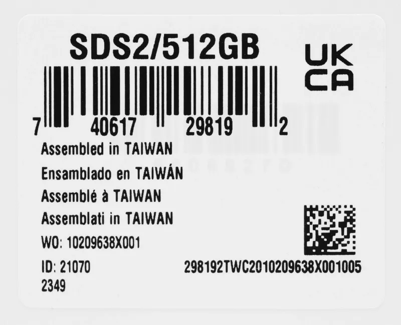 Флеш карта SDXC 512GB Kingston SDS2/512GB Canvas Select Plus w/o adapter