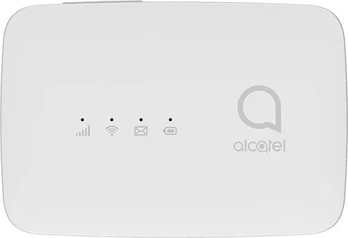 Модем 3G/4G Alcatel Link Zone MW45V USB Wi-Fi Firewall +Router внешний белый