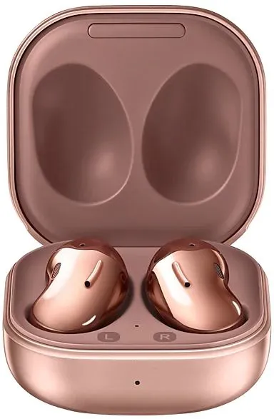 Гарнитура вкладыши Samsung Galaxy Buds Live бронзовый беспроводные bluetooth в ушной раковине (SM-R180NZNASER)