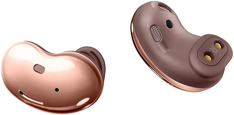 Гарнитура вкладыши Samsung Galaxy Buds Live бронзовый беспроводные bluetooth в ушной раковине (SM-R180NZNASER)