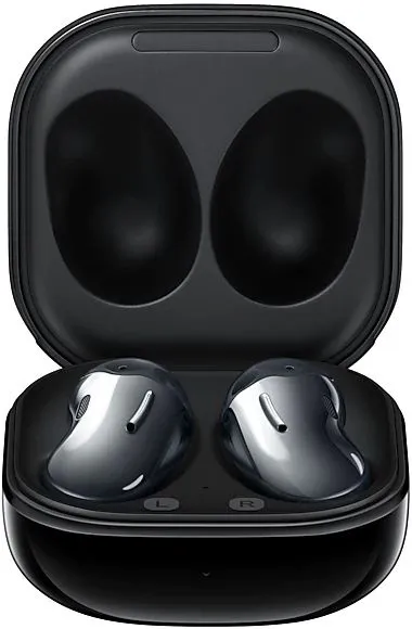Гарнитура вкладыши Samsung Galaxy Buds Live черный беспроводные bluetooth в ушной раковине (SM-R180NZKASER)
