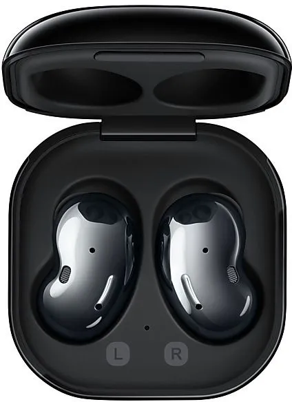 Гарнитура вкладыши Samsung Galaxy Buds Live черный беспроводные bluetooth в ушной раковине (SM-R180NZKASER)