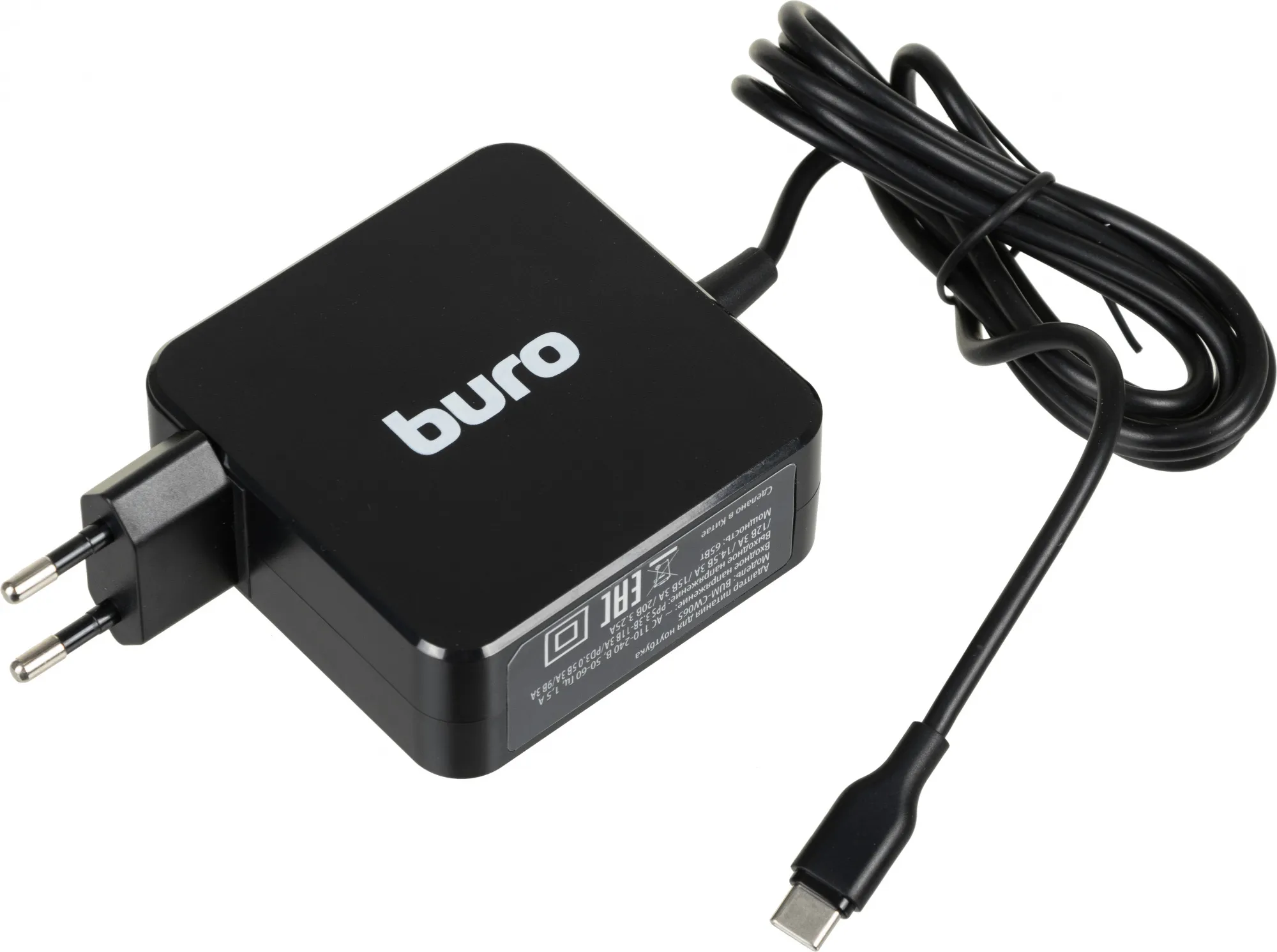 Блок питания Buro BUM-СW065 автоматический 65W 5V-20V 3.25A от бытовой электросети