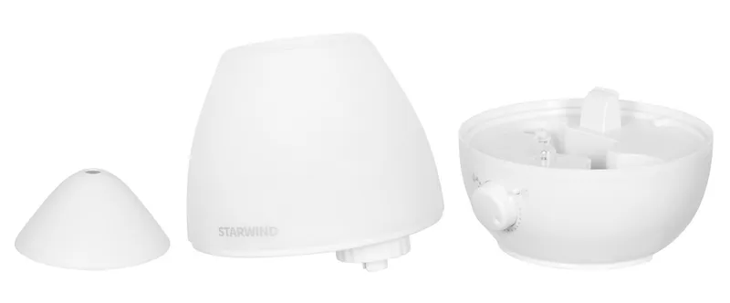 Увлажнитель воздуха Starwind SHC1233 25Вт (ультразвуковой) белый