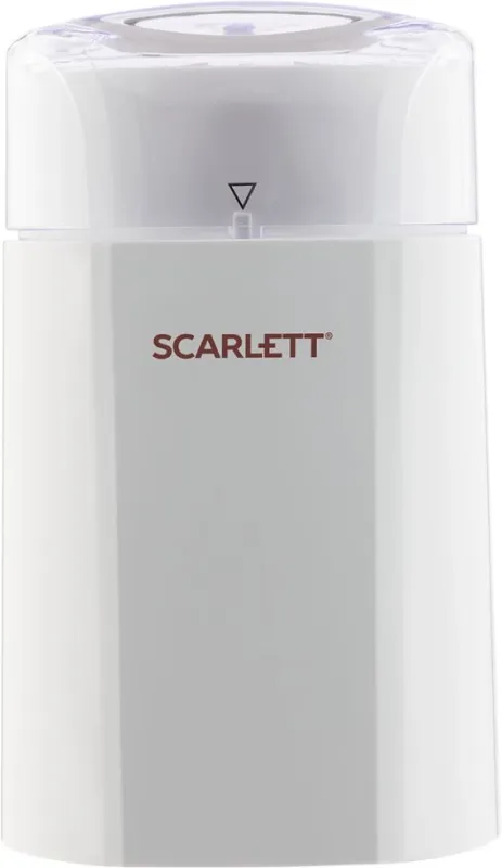 Кофемолка Scarlett SC-CG44506 150Вт сист.помол.:ротац.нож вместим.:60гр белый